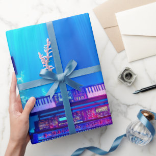 Onderwater Muziekatelier Cadeaupapier
