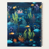 Onderwater Rif met Vis Planner (Achterkant)