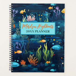 Onderwater Rif met Vis Planner