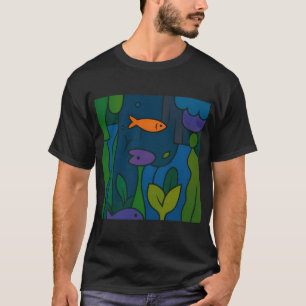 Onderwater Tuin â€“ Pop Art Aquarium T-shirt