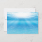 Onderwater Twee Minder Vissen in het Zee RSVP (Achterkant)