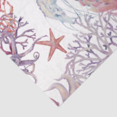 Onderwater Waterverf Compositie Reeks ontwerp 3 Tissuepapier (Detail)