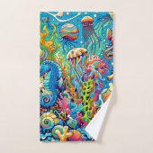 Onderwater Wonderland Bad Handdoek (Handdoek)