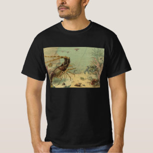Onderwater Zee leven garnalen,  oceaandieren T-shirt