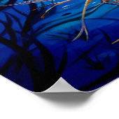 Onderwater Zee Life Scene Schilderen Poster (Hoek)