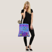 Onderwater Zee Schildpad Vrienden 'Canvas tas (Op model)
