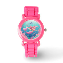 Onderwater Zeemeermin Kinder horloge