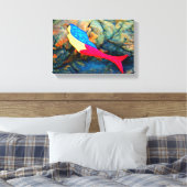 onderwater zeemeermin verpakt canvas (Insitu (Slaapkamer))