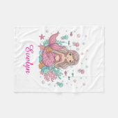 onderwater zeemeermindeken fleece deken (Voorkant (Horizontaal))