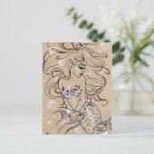 Onderwater Zeemeervis Briefkaart (Staand voorkant)