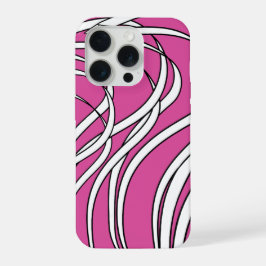 Onderwater zeewier in roze iPhone 15 pro hoesje