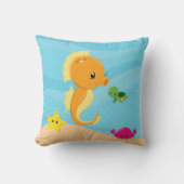 Onderwaterdieren Kussen (Voorkant)