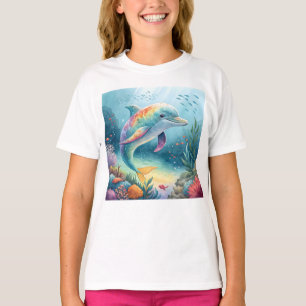 onderwaterdolfijn t-shirt