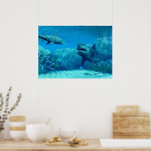 Onderwaterdruk Poster (Keuken)