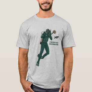 onderwaterfotografie Scuba Diver T-shirt