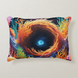 onderwaterkoraalvortex accent kussen