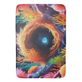 onderwaterkoraalvortex badmat (Voorkant Verticaal)