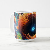 onderwaterkoraalvortex koffiemok (Voorkant links)