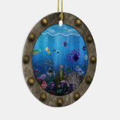 Onderwaterliefde - keramisch ornament (Rechts)