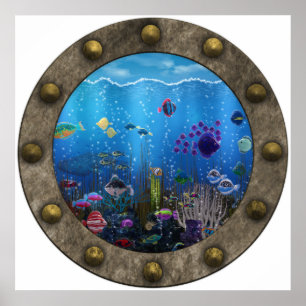 Onderwaterliefde - poster