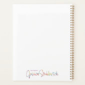 onderwaterplanner planner (Achterkant)