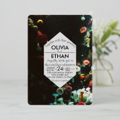 onderwaterriffen Folie Folie Uitnodiging (Staand Voorkant)