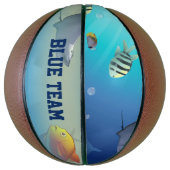 Onderwaterscène Mini Basketbal (Verticaal)