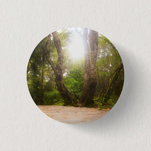 Onderweg... ronde button 3,2 cm (Voorkant)