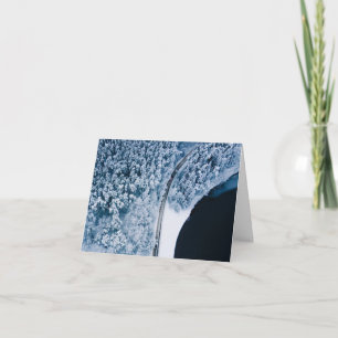 Onderweg voor Kerstmis Kaart