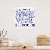 Onderwereld Poster (Keuken)