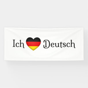 Onderwerp van de favoriete taalschool "Ik hoor Dui Spandoek