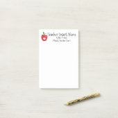 Onderwerp voor het inbrengen van het langste rode post-it® notes (Op bureau)