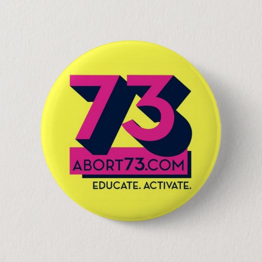 Onderwijs. Activeer. /Abort73.com Ronde Button 5,7 Cm (Voorkant)