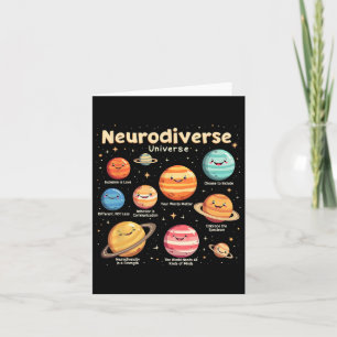 Onderwijs Autisme Bewustzijn Neurodiverse Universu Kaart