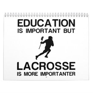 ONDERWIJS BELANGRIJK LACROSSE BELANGRIJKER KALENDER