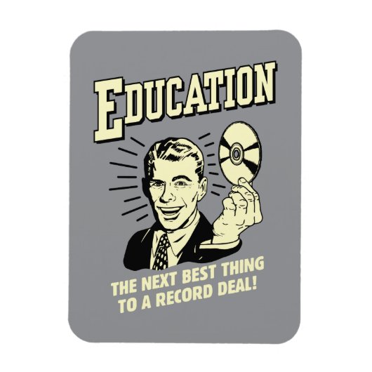 Onderwijs: Best Thing Record deal Magneet (Verticaal)