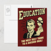 Onderwijs Briefkaart (Voorkant / Achterkant)