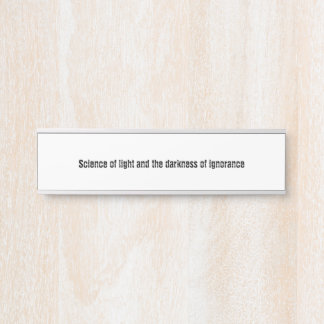 Onderwijs Deurbordje