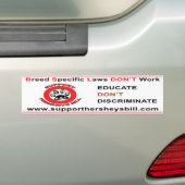 Onderwijs Discrimineer geen bumpersticker (Op auto)