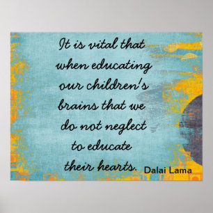 Onderwijs hun harten poster