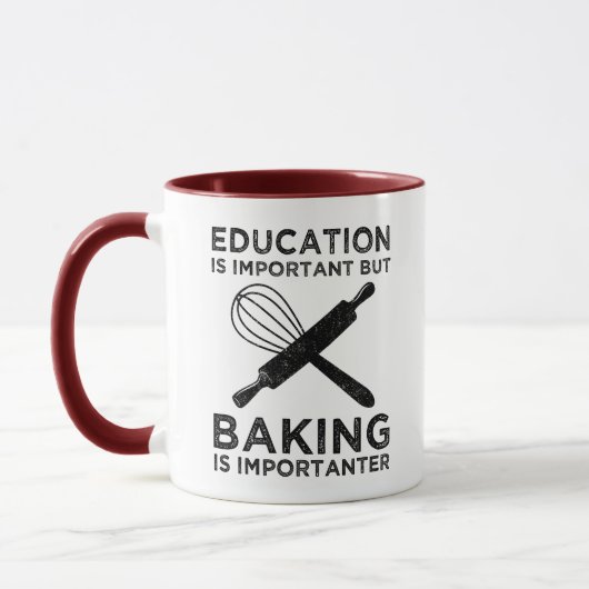 Onderwijs is belangrijk, maar het bakken is belang mok (Links)
