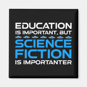 Onderwijs is belangrijk, maar sci-fi is belangrijk magneet