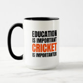 Onderwijs is belangrijk omdat Cricket belangrijk i Mok (Links)