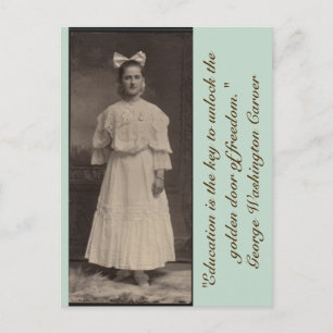 Onderwijs is de sleutel om de gouden deur open te  briefkaart