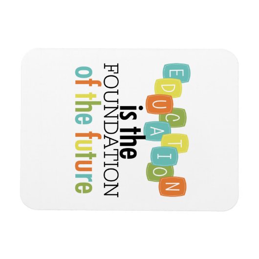 Onderwijs is de stichting magneet (Horizontaal)