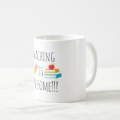 Onderwijs is Geweldige Koffiemok (Voorkant rechts)