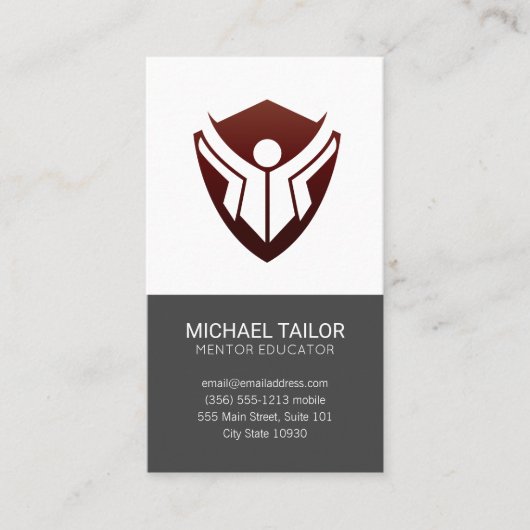 Onderwijs Logo Visitekaartje (Voorkant)