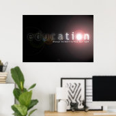 Onderwijs Poster (Thuiskantoor)