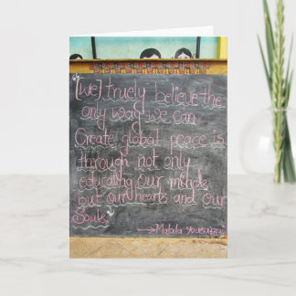 Onderwijs voor het Hart en de Ziel Bedankkaart