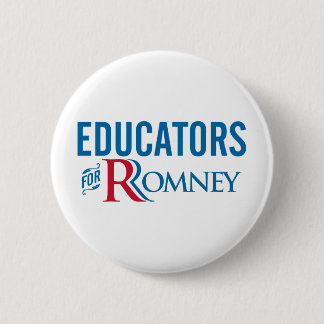 Onderwijs voor Romney Ronde Button 5,7 Cm